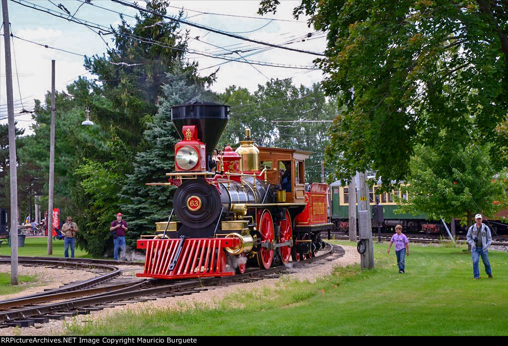 CPRR Leviathan Steam Locomotive